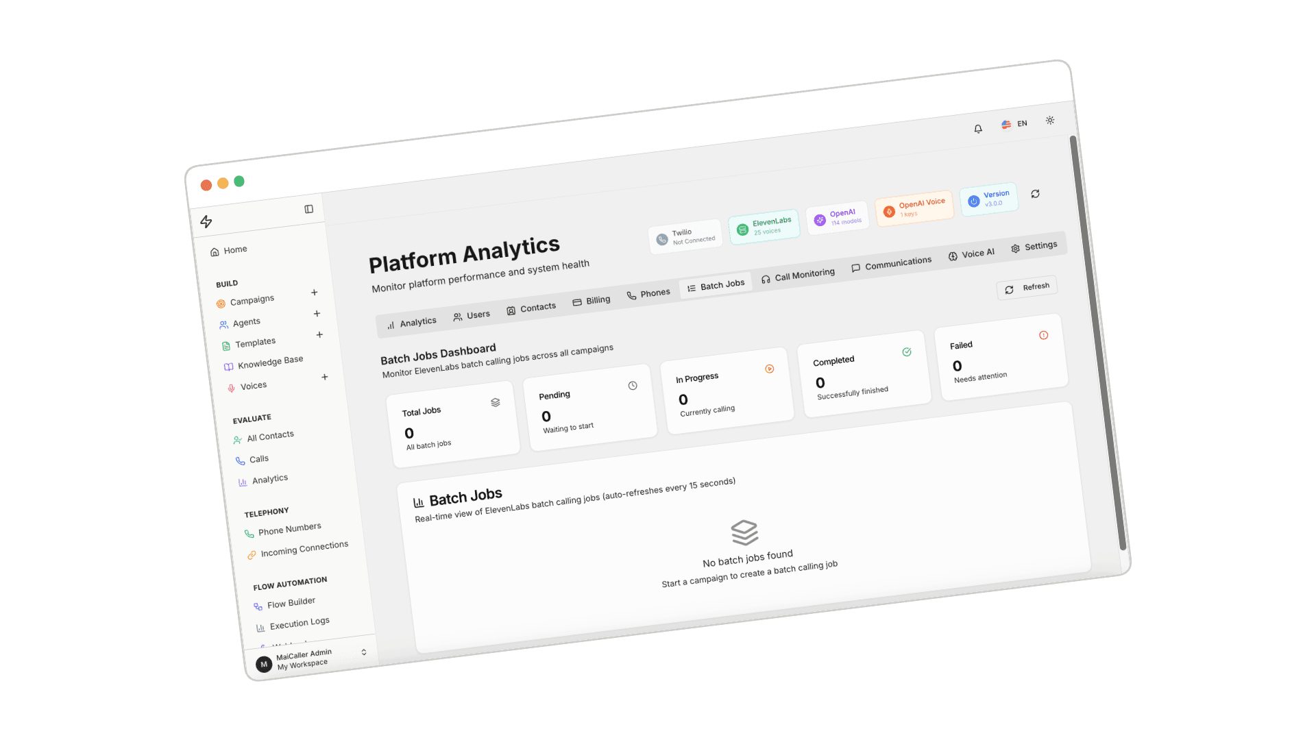 AgentLabs - AI Voice Calling Agents & Lead Intelligence SaaS Platform screenshot 4